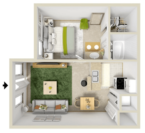 6112 S 87th S 1-2 Beds Apartment for Rent - Photo Gallery 40